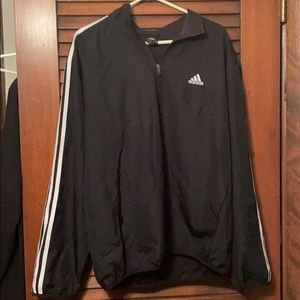 Adidas 1/4 zip light weight jacket